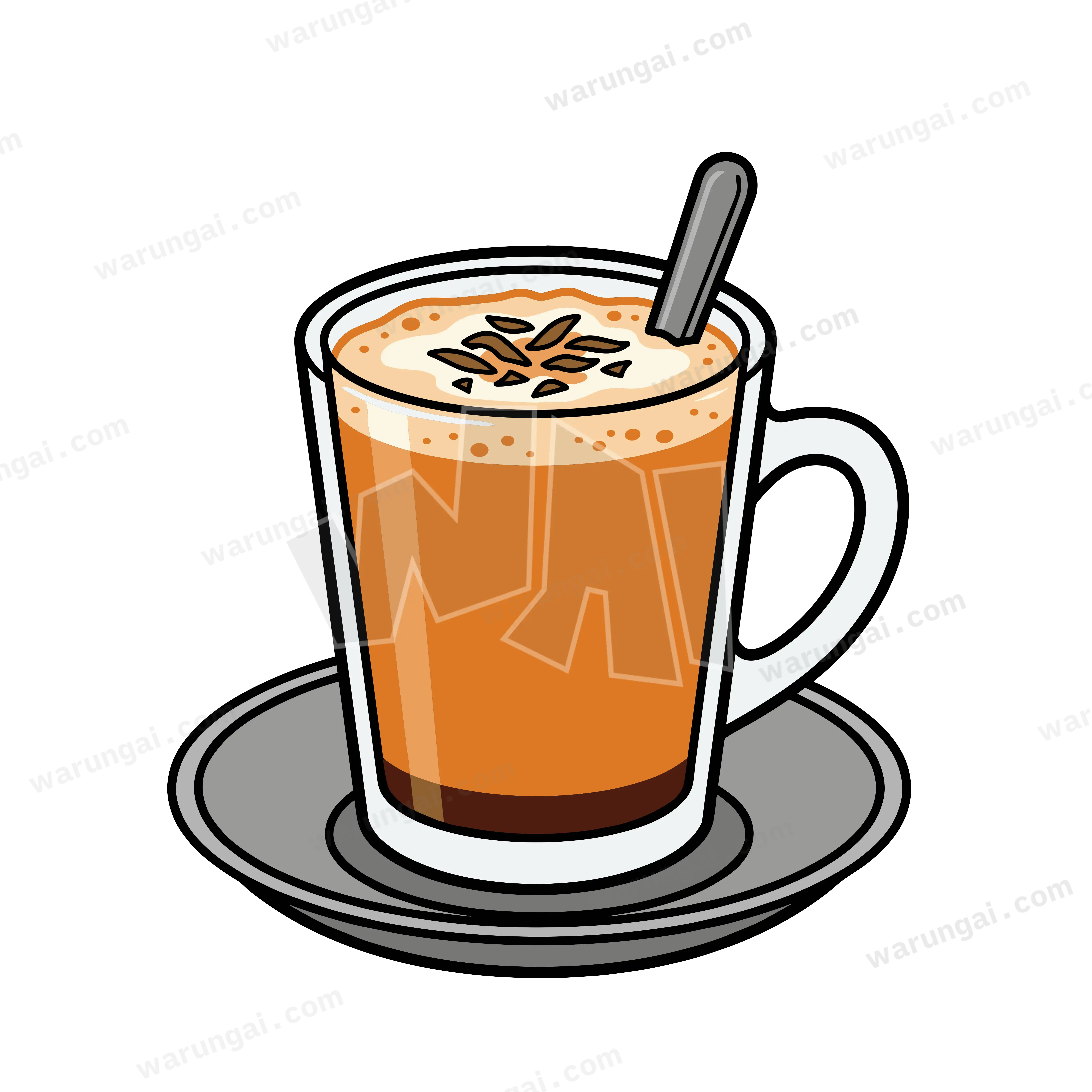 Burmese milk tea