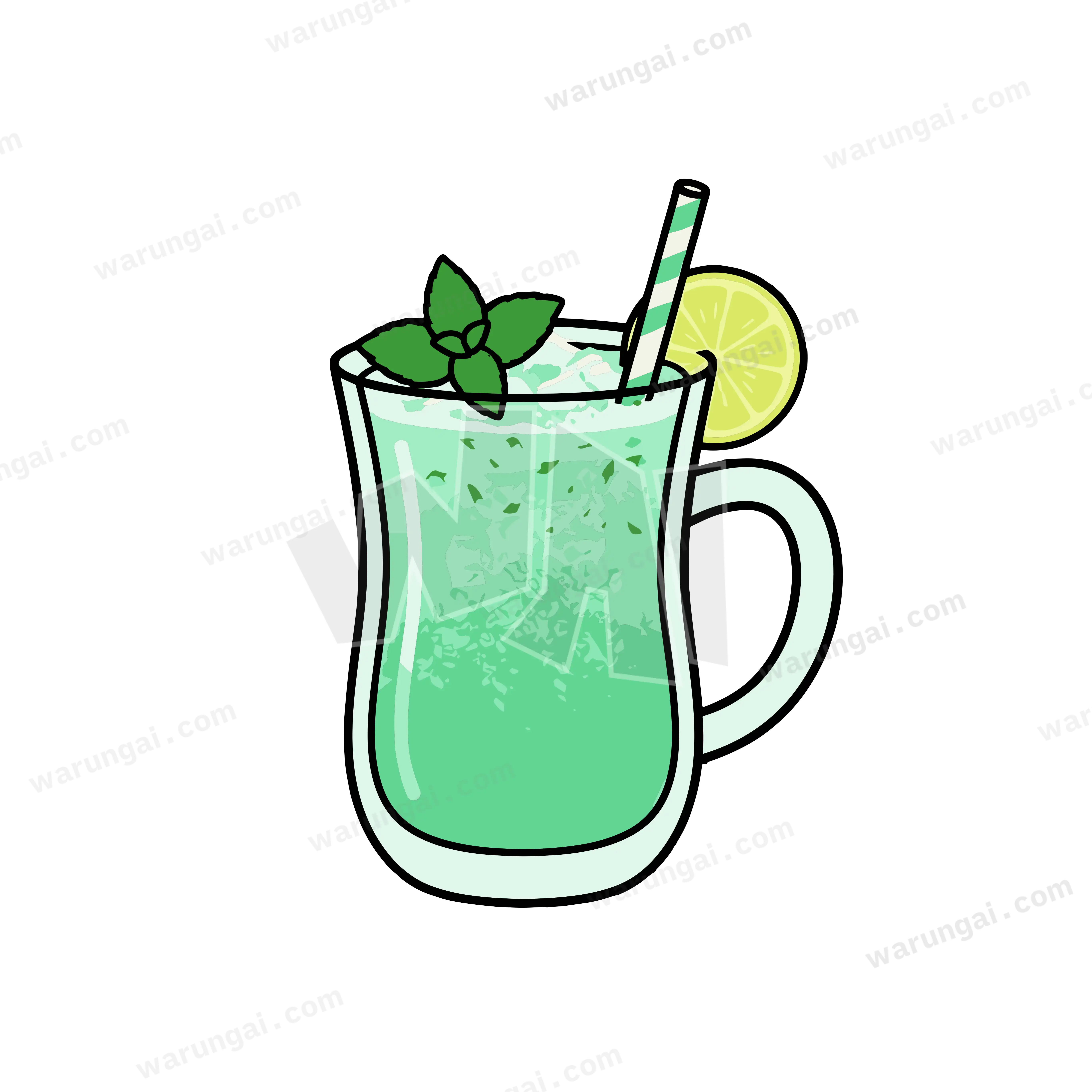 Mint lemonade