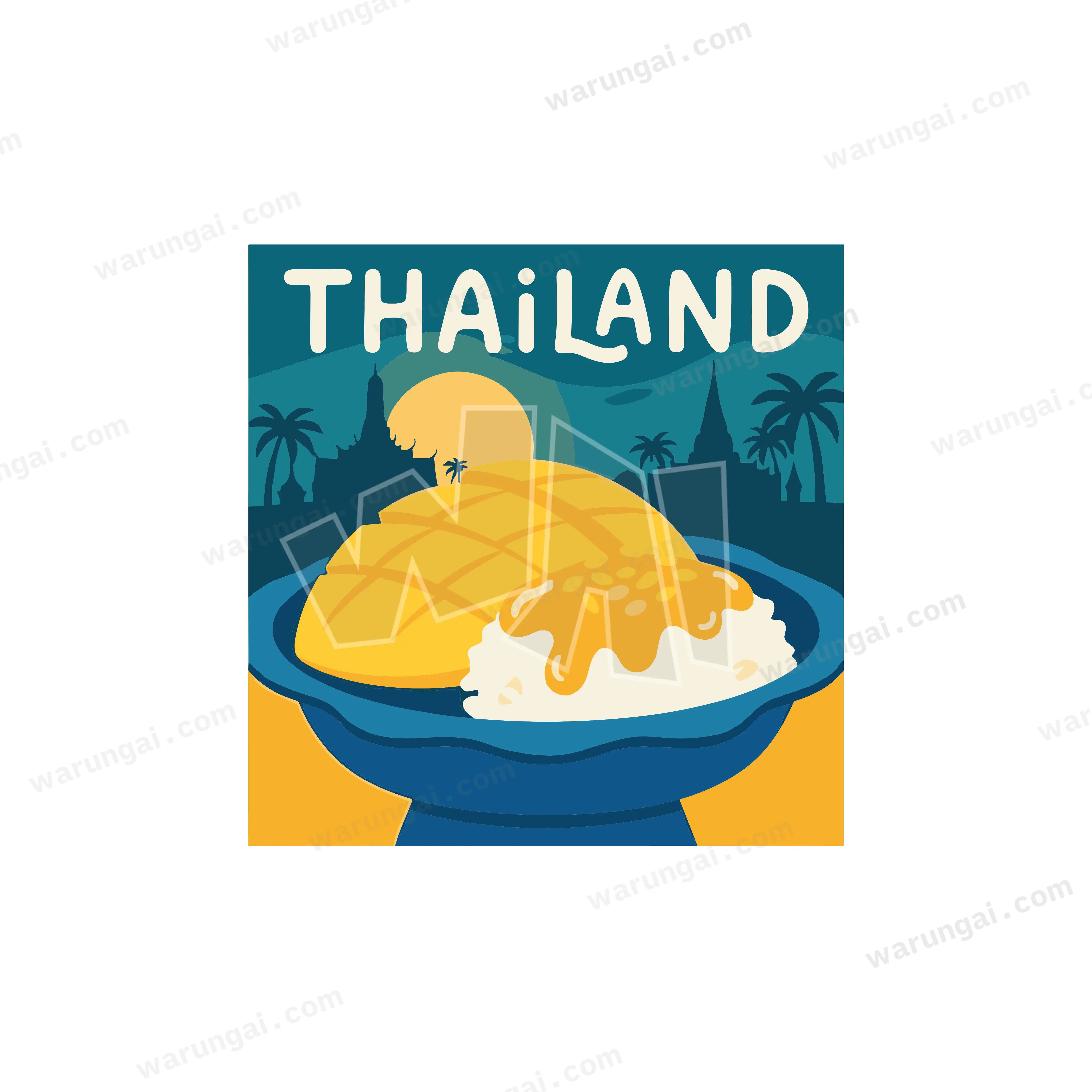 Mango sticky rice