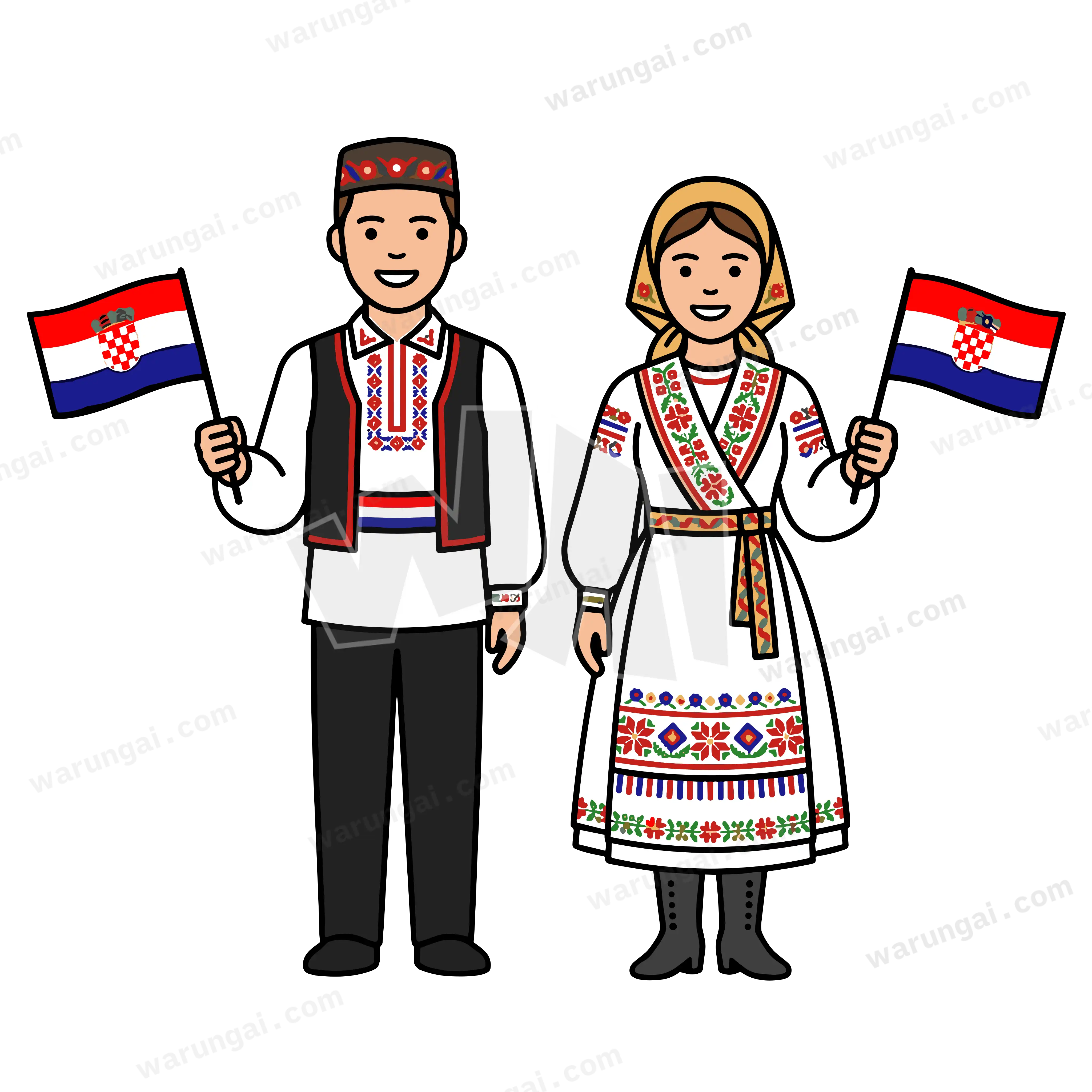 Croatian national costume