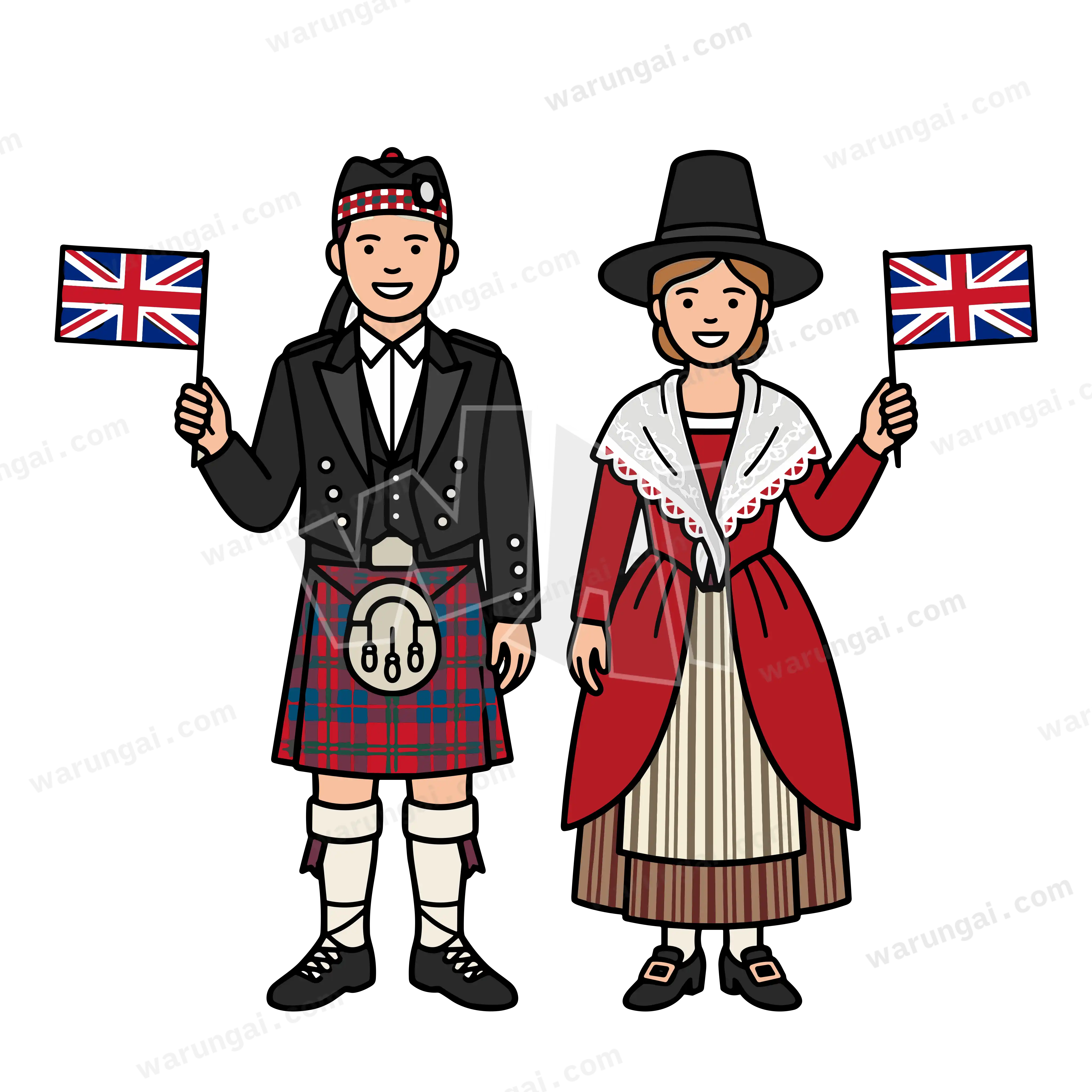 Traditional Welsh costume