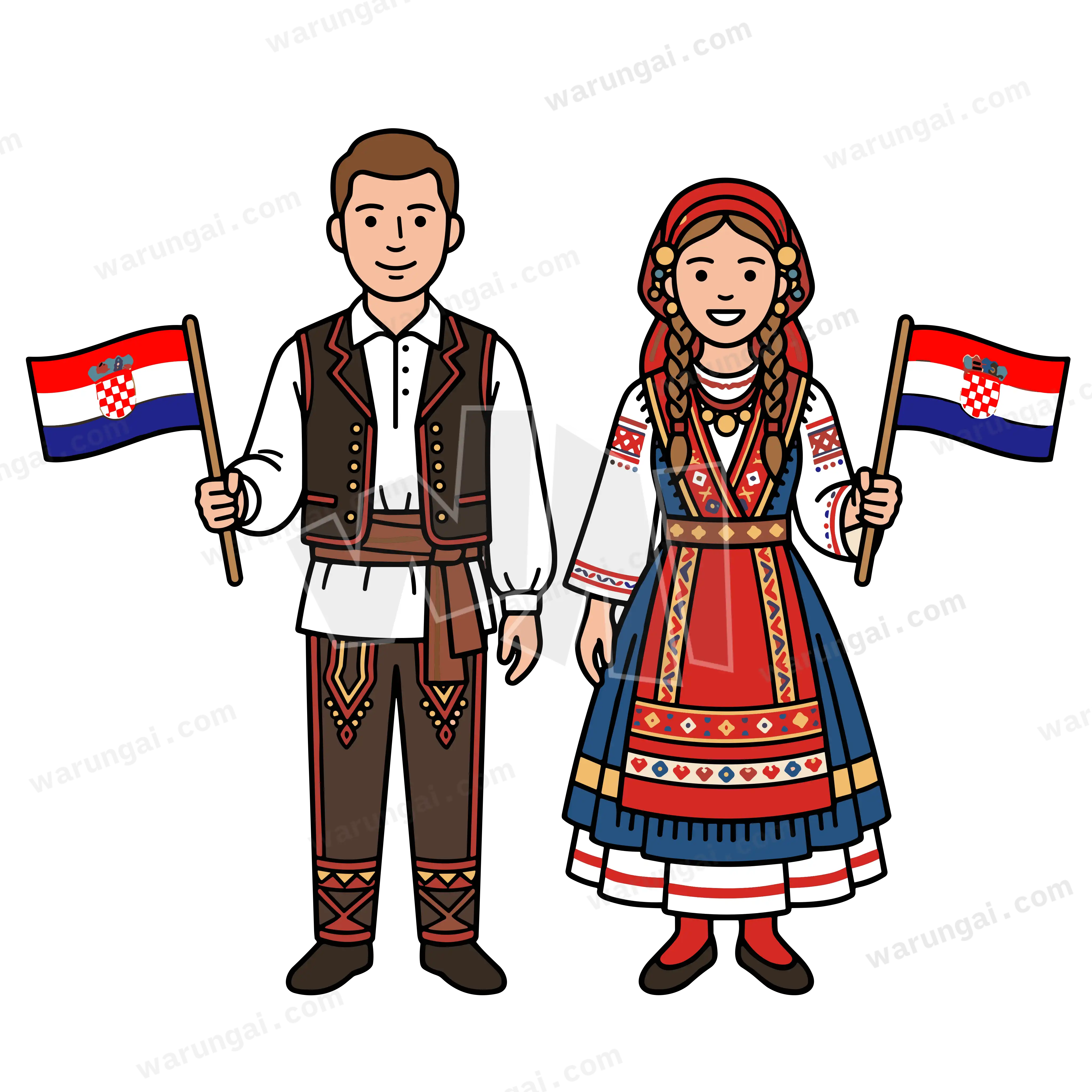 Croatian national costume