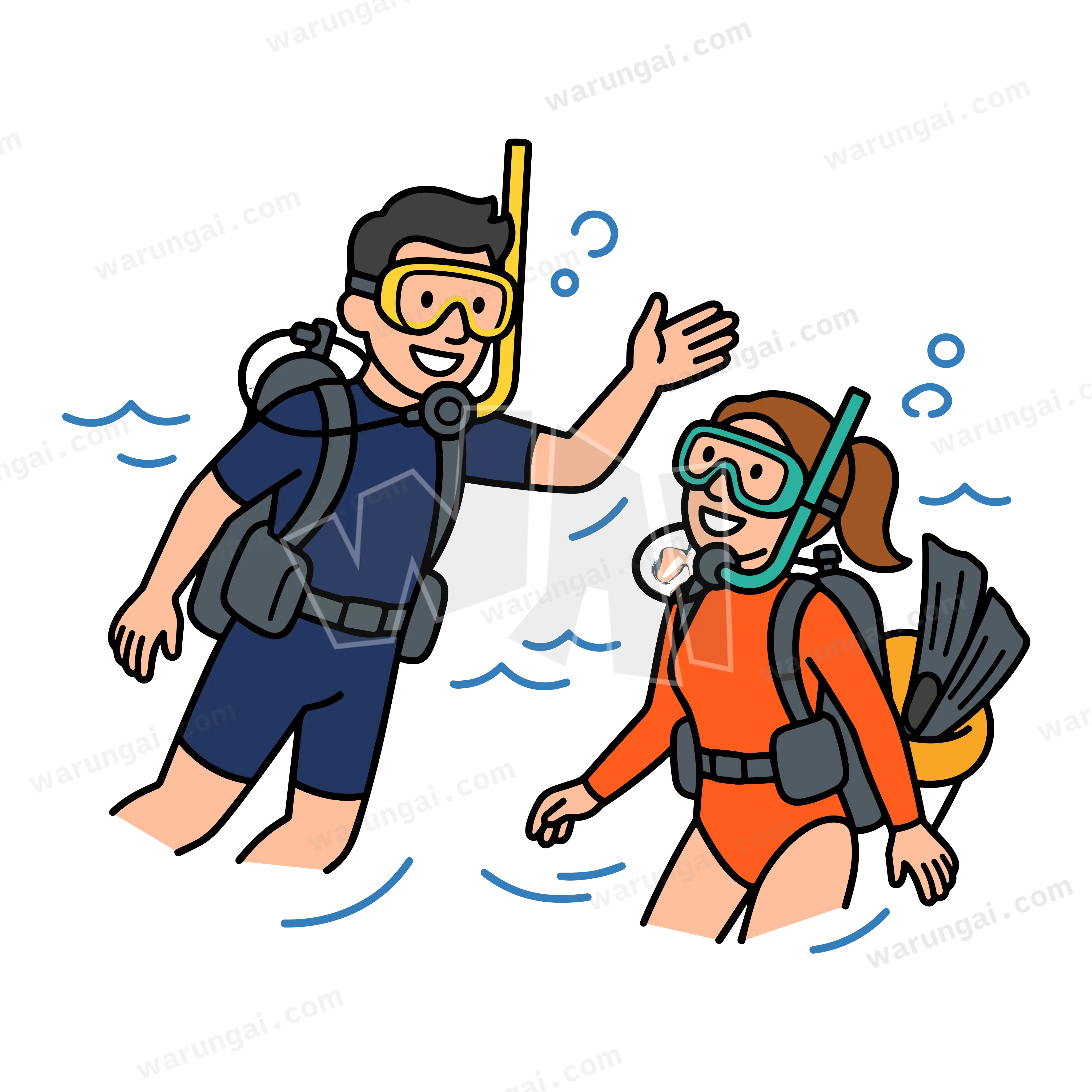 Diving