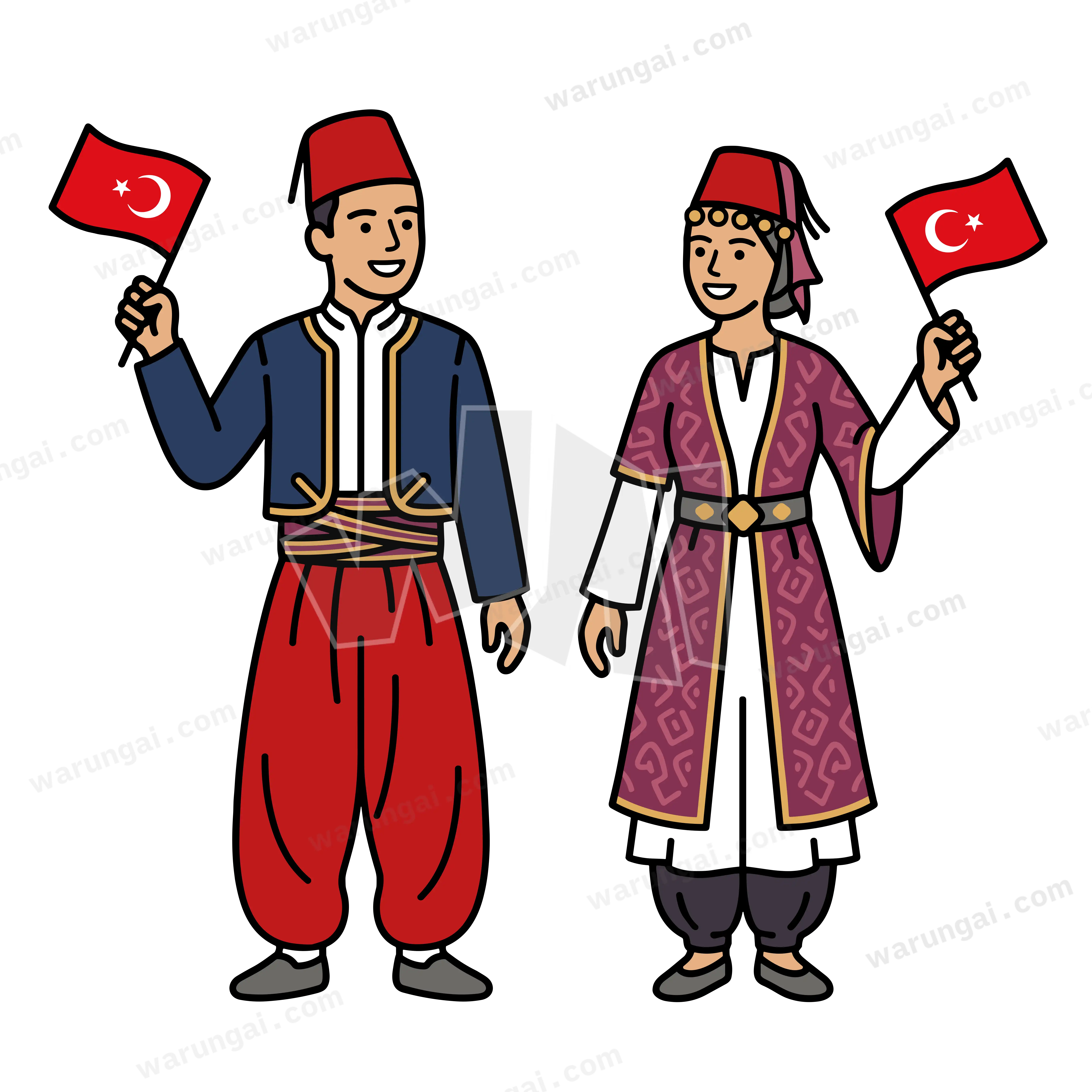 Turkish folk dress