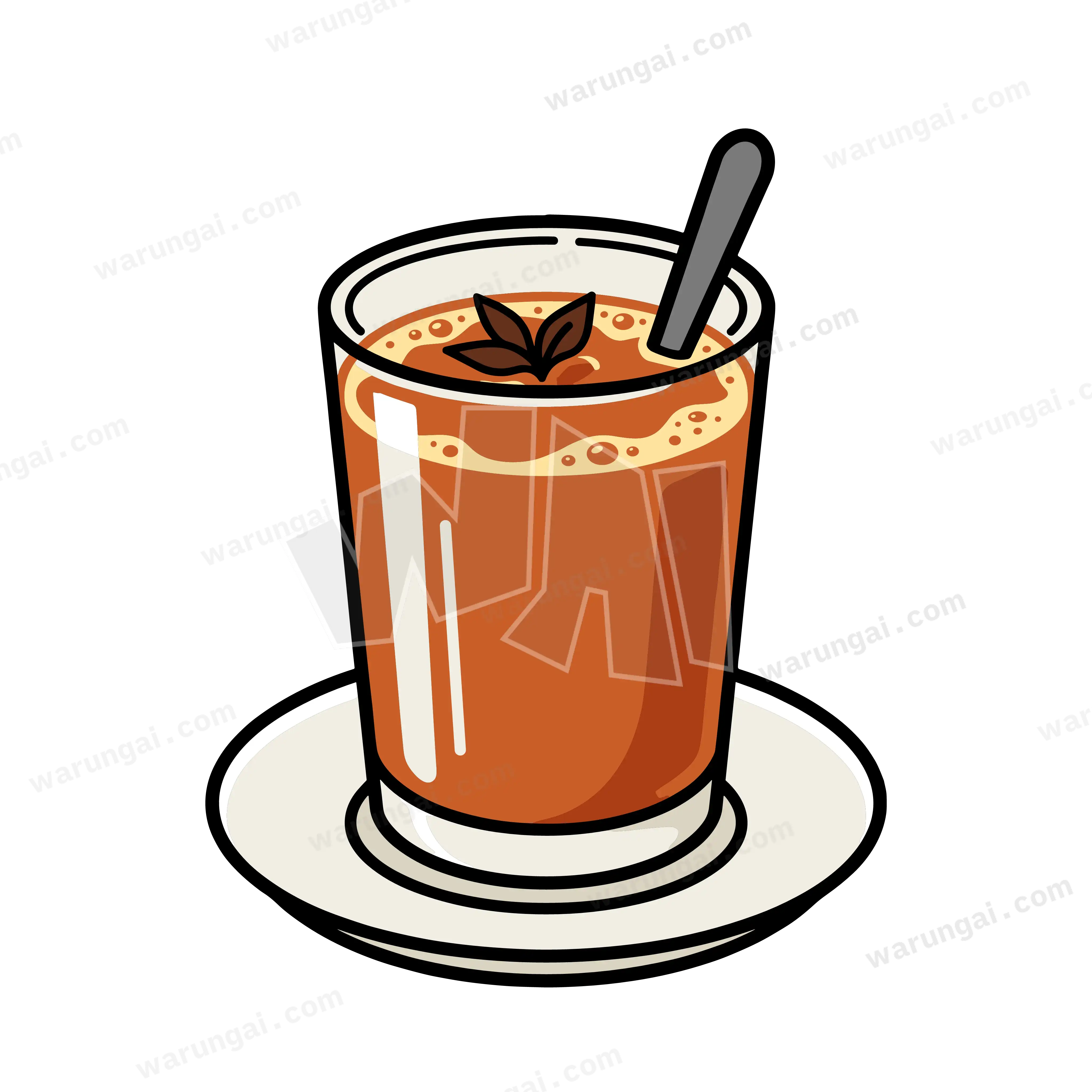 Burmese milk tea